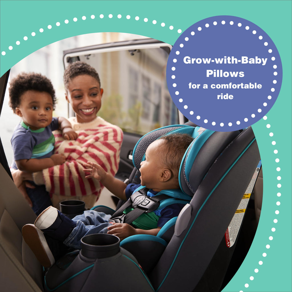 Convertible Car Seat, Rear Facing 5-40 pounds, Forward Facing 30-65 pounds, Booster 40-100 lbs F5716