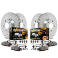 Front & Rear Brake Pad & Rotor Kit X498