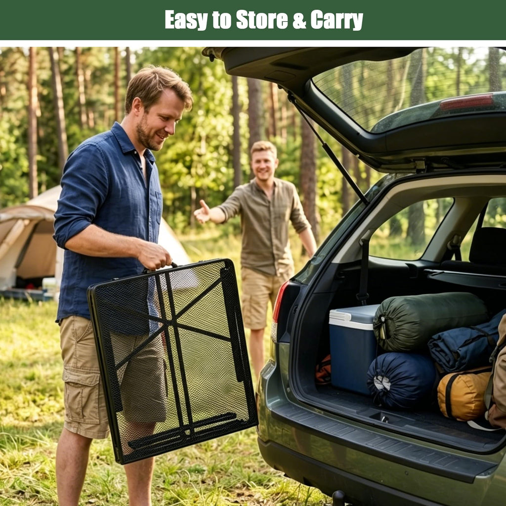 4Ft Metal Folding Camping Table P71768