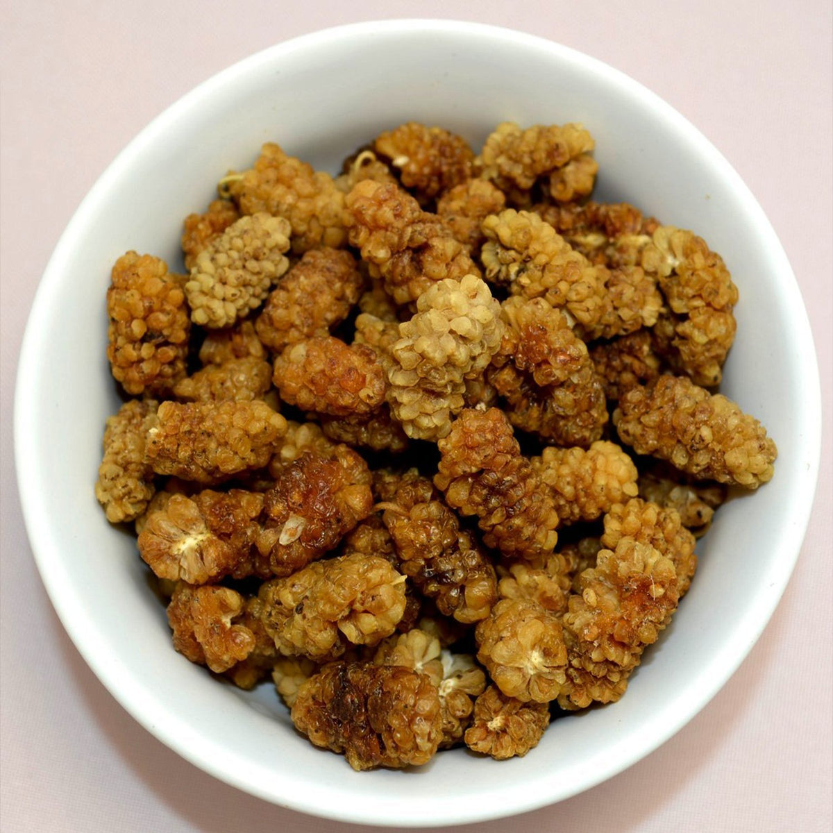 32oz Raw Organic White Sun Dried Mulberries H9152