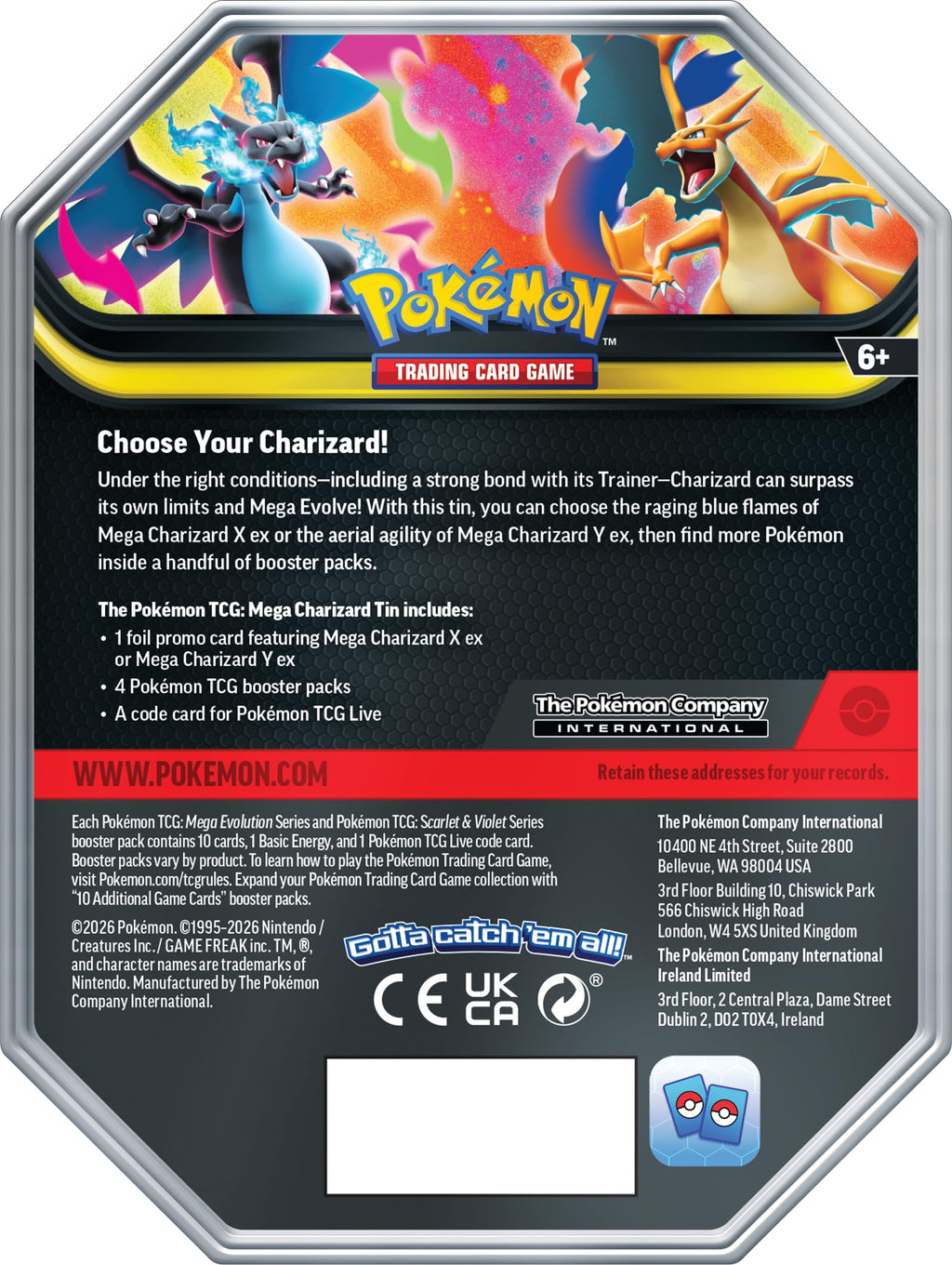 Pokémon TCG Tin T589579