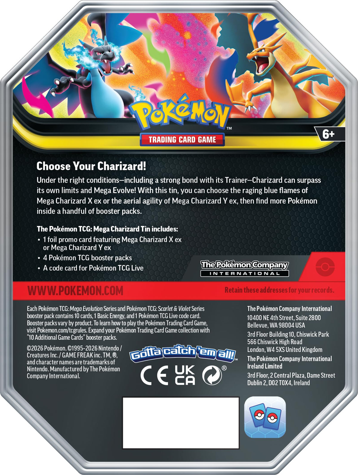 Pokémon TCG Tin T589579