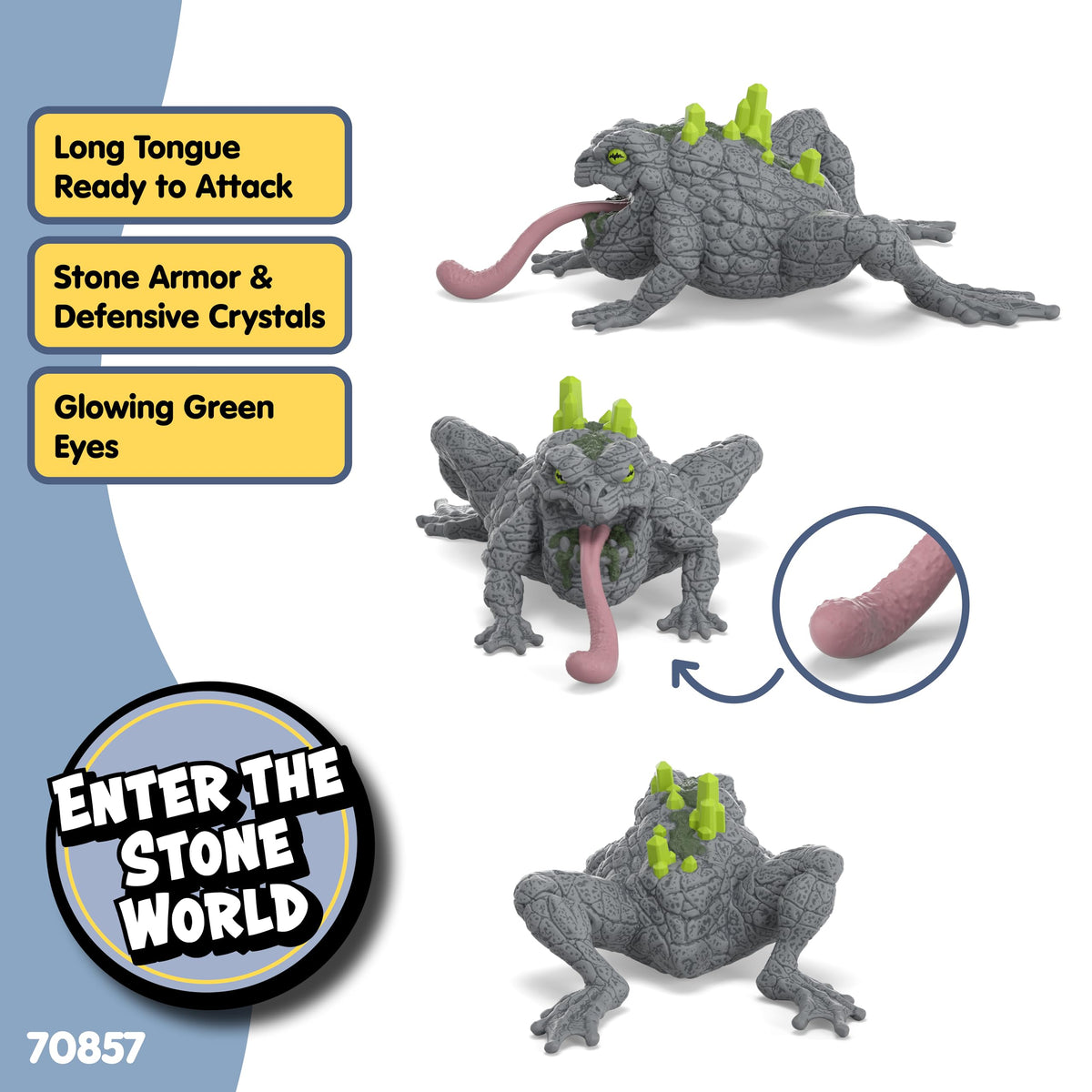 Stone Toad Toy Figurine U517