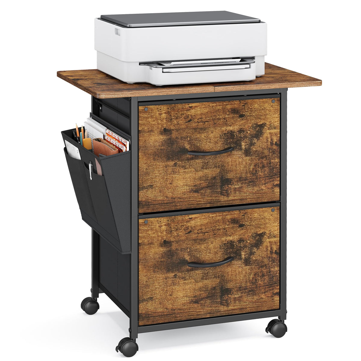 2-Drawer File Cabinet with Storage L863208