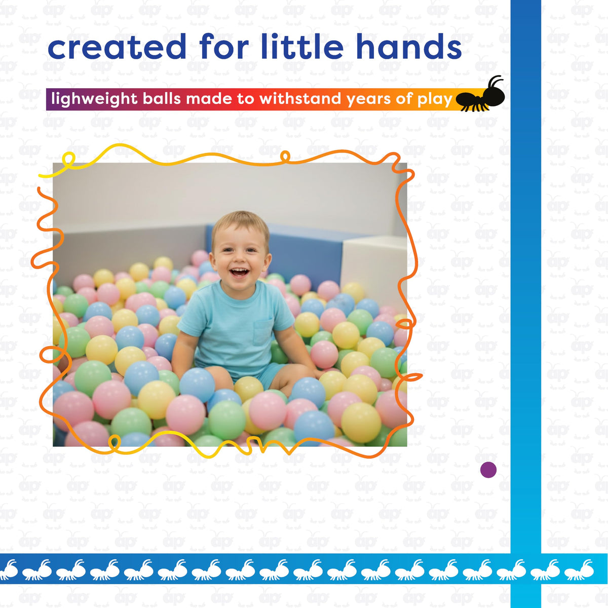 100 Ball Pit Balls for Toddlers K3161