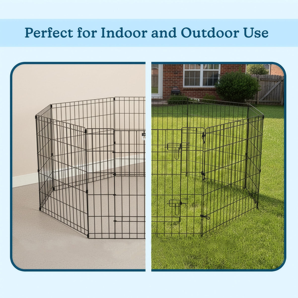 24" Exercise Playpen with Gate R868