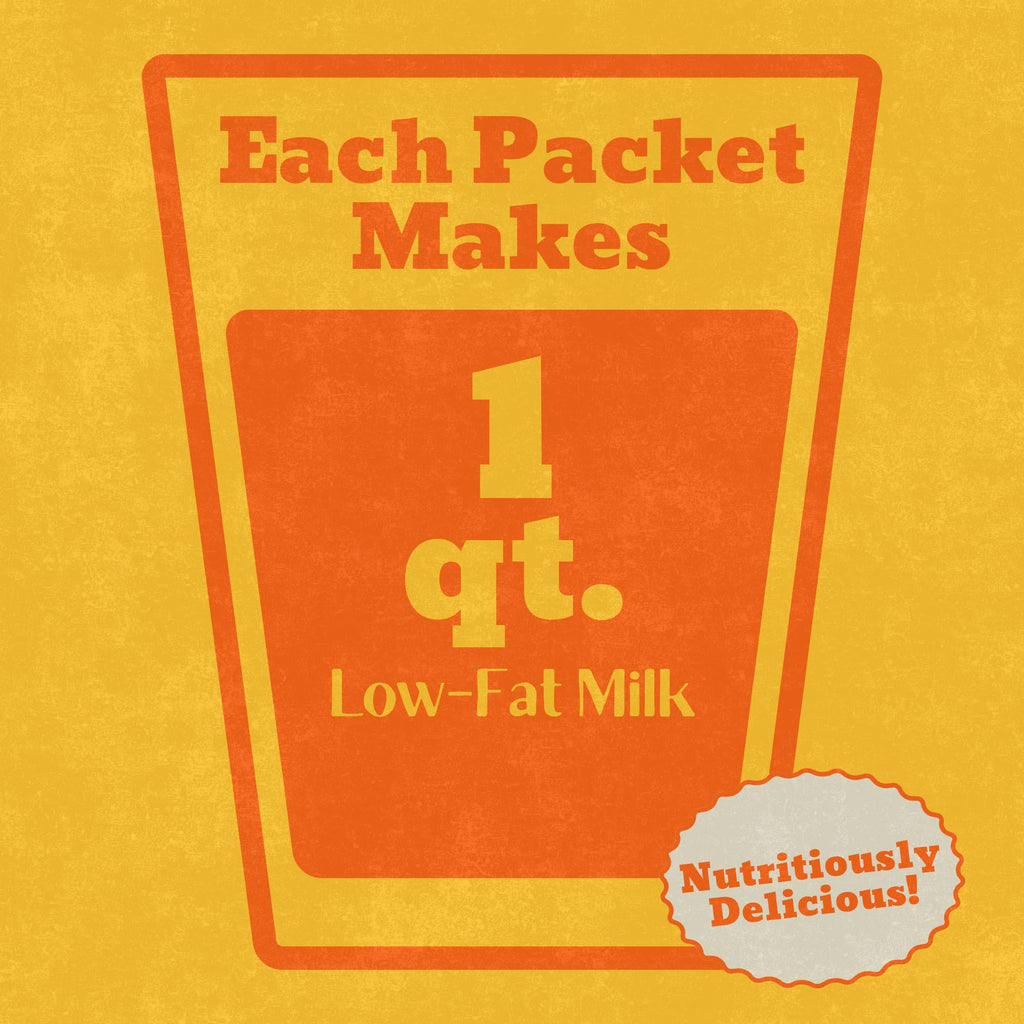 Low-Fat Instant Dry Milk Powder Packets 18 Pack I391