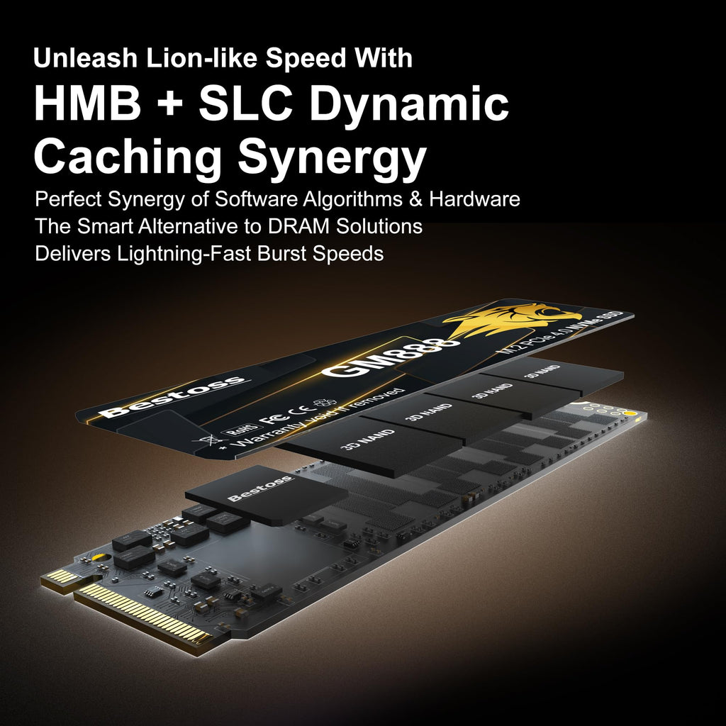 NVMe M.2 2280 SSD 512GB PCIe 4.0 D69271