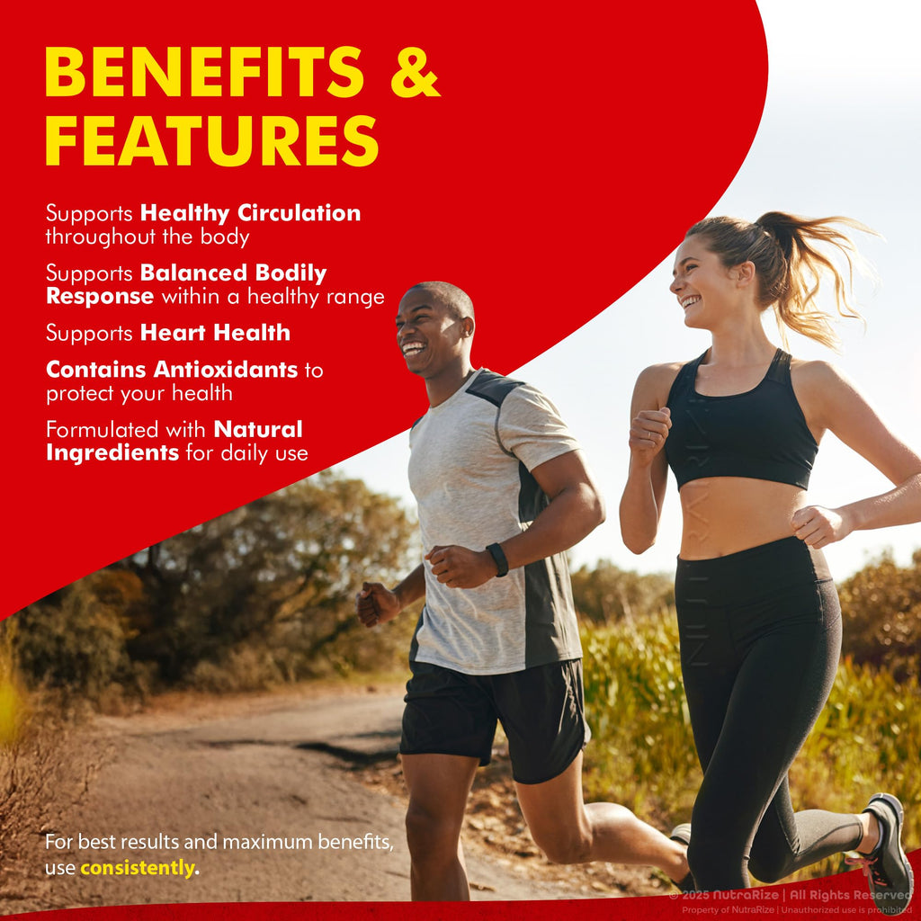 Natural Blood Support Capsules U5461