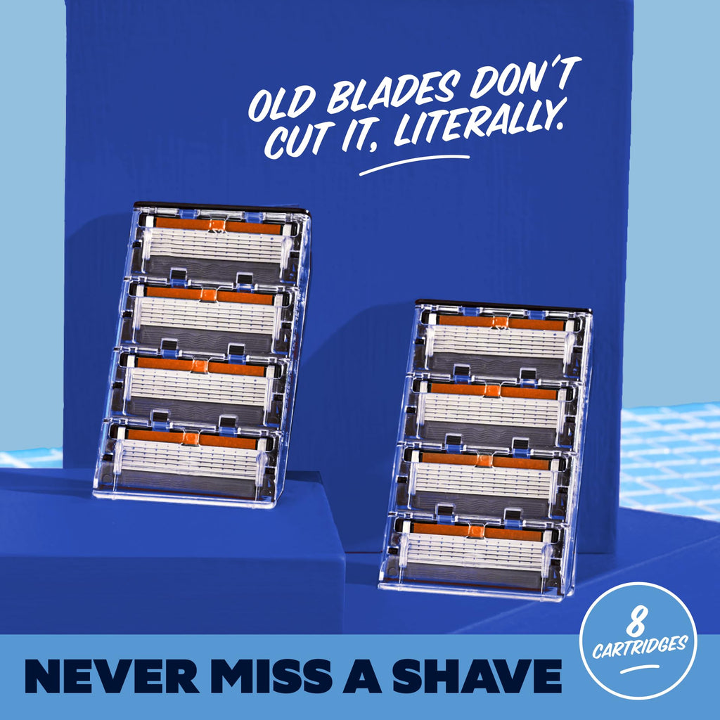 6 Blade Razor Refills 8 Pack T41757