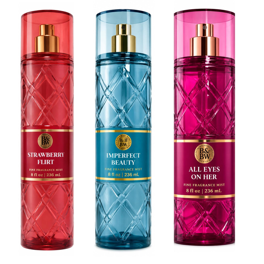 Fine Fragrance Mist 3-Pack 8 oz Body Spray Set G26725
