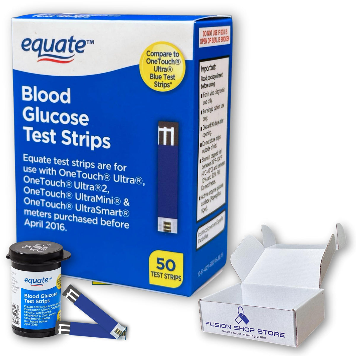 Blood Sugar Test Strips 50ct I85524