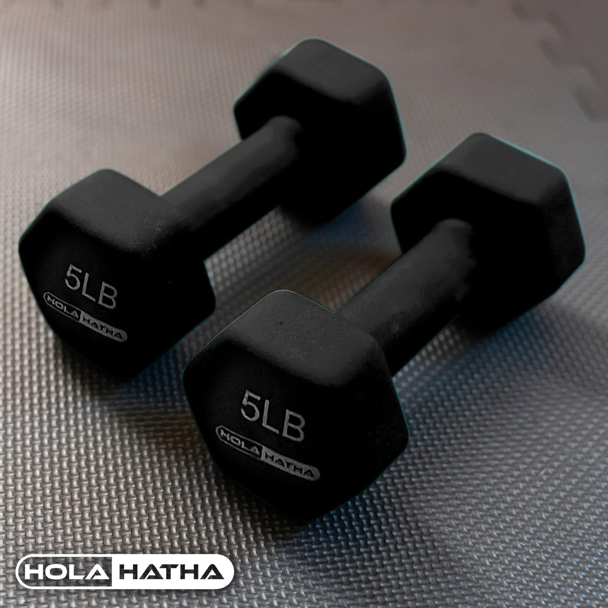 1, 2 and 3 lb Neoprene Dumbbell Set with Rack W409