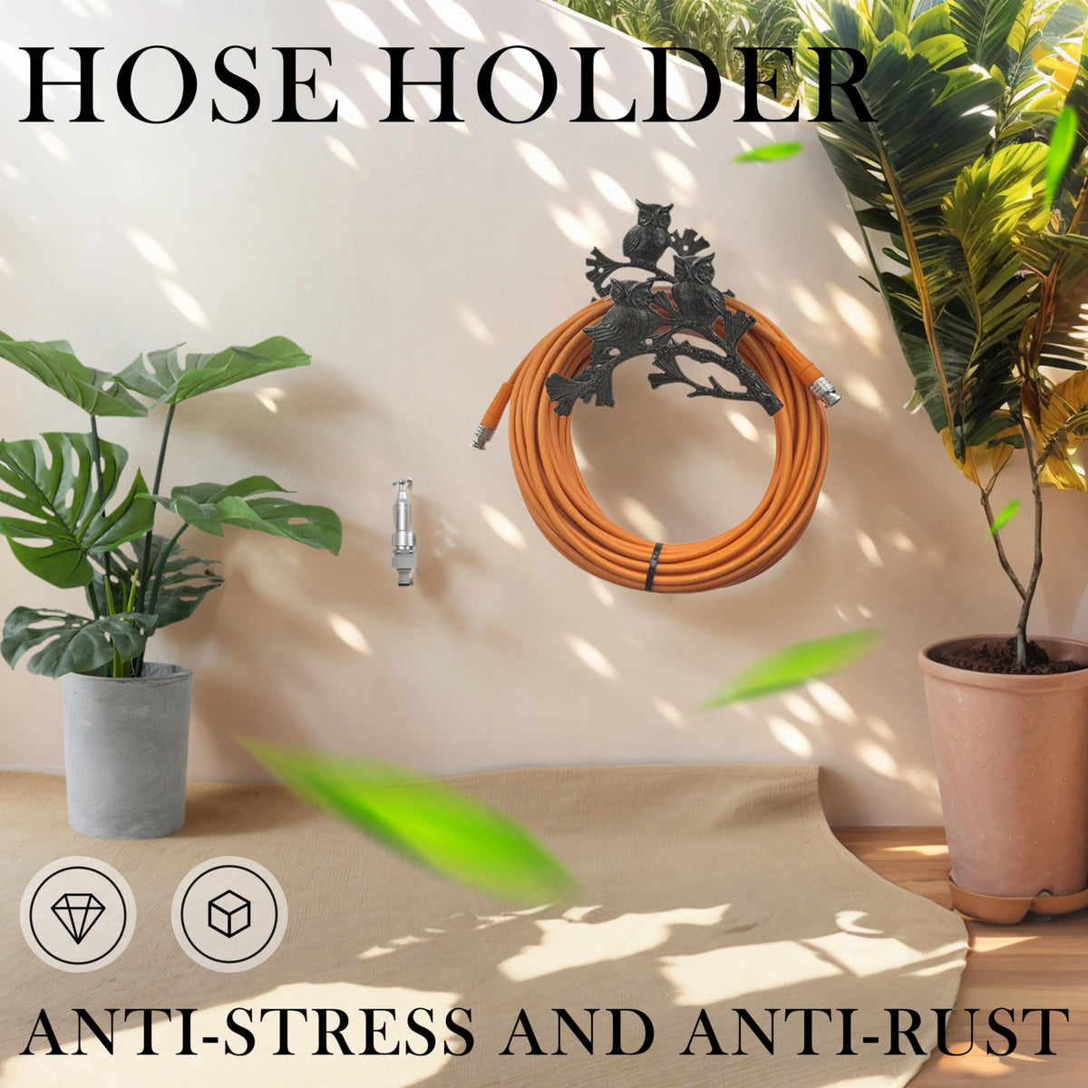 Cast Iron Garden Hose Holder L89219