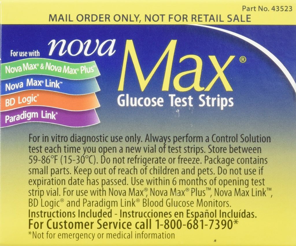 Glucose Test Strips 50 ct. U165925