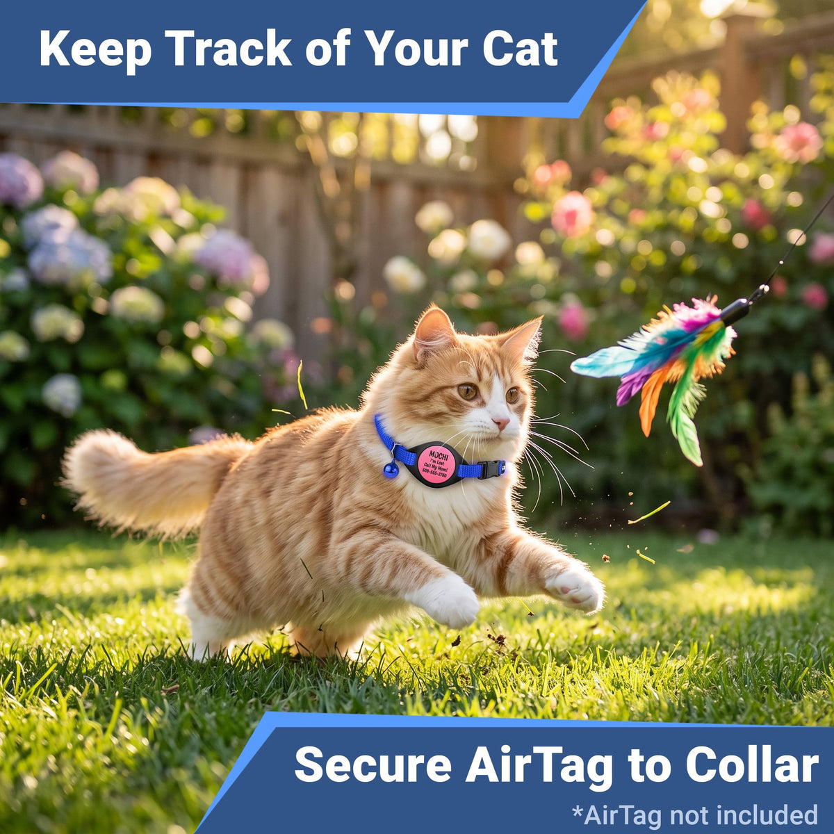 Reflective Breakaway Cat Collar A1353