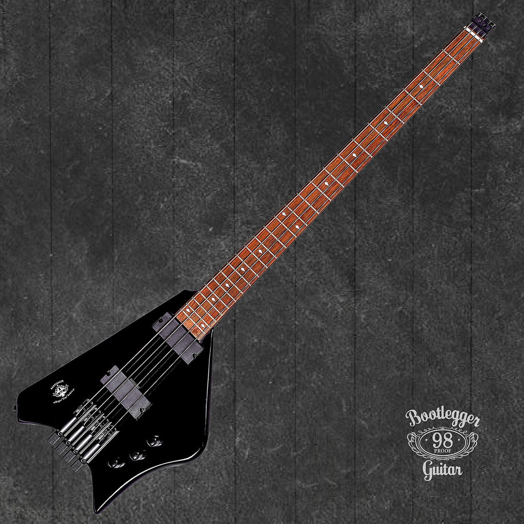 Black Headless 4 String Electric Bass Q906