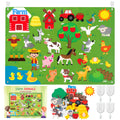 Farm Animals Felt Board Set 38Pcs L8124