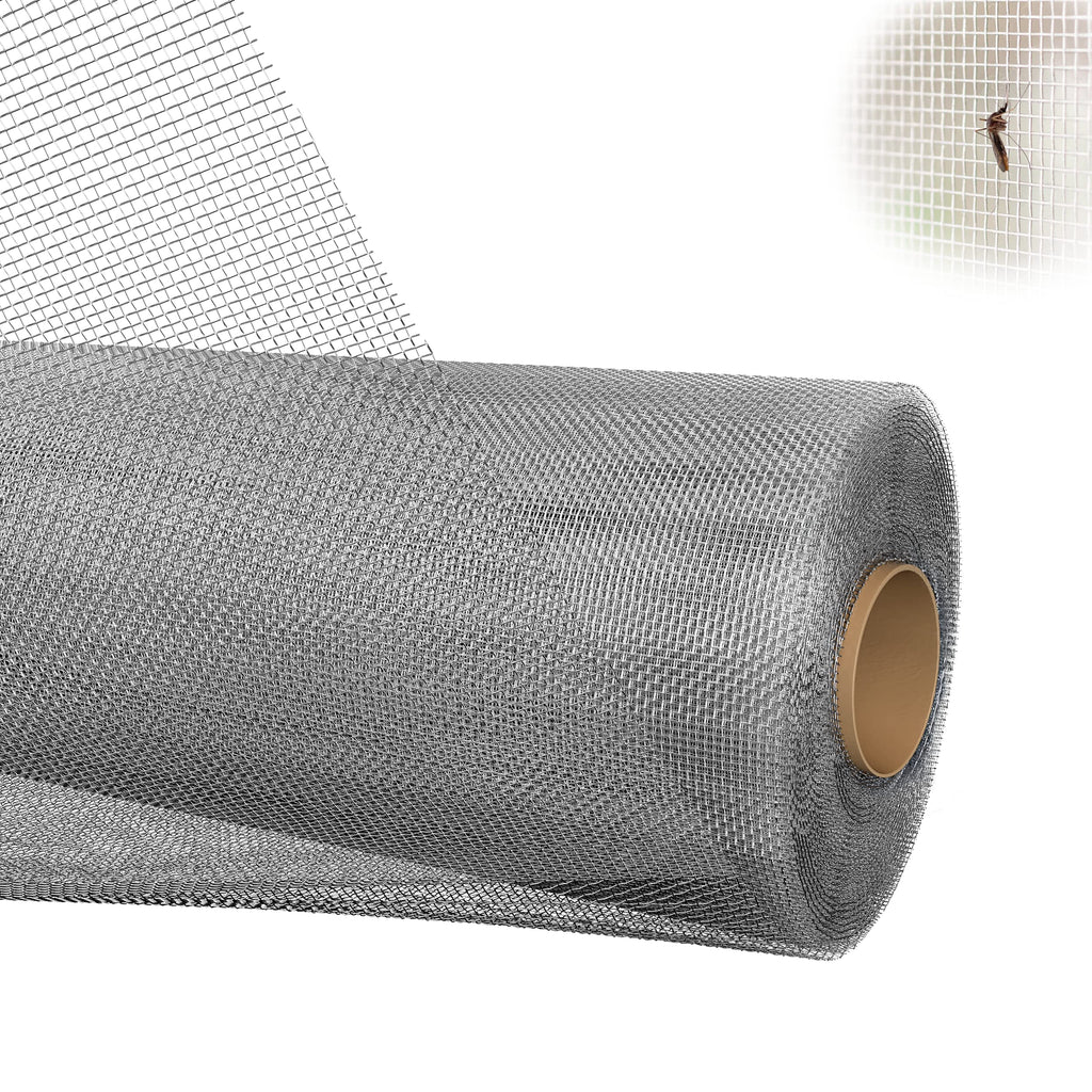 Stainless-Steel Wire Mesh Screen 50"x120" 30 Mesh J575374